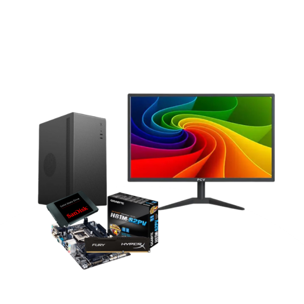Full Setup Desktop Core i3 4th Gen 8GB RAM 19" Inc Monitor